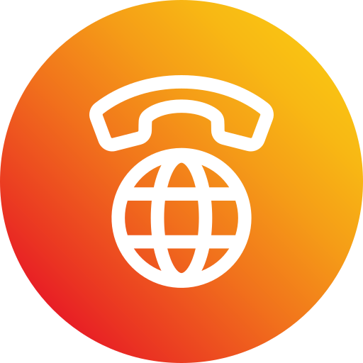 International call Generic Flat Gradient icon