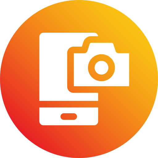 携帯電話のカメラ Generic Flat Gradient icon