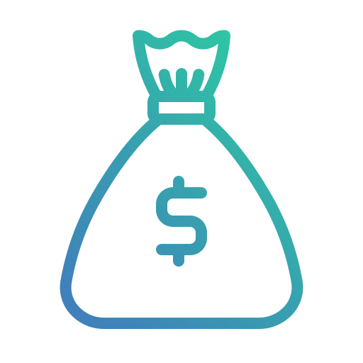 Money bag Generic Gradient icon