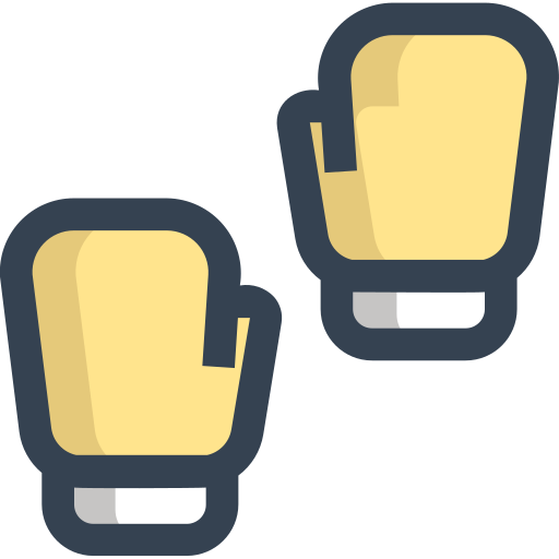 Boxing Generic Outline Color icon