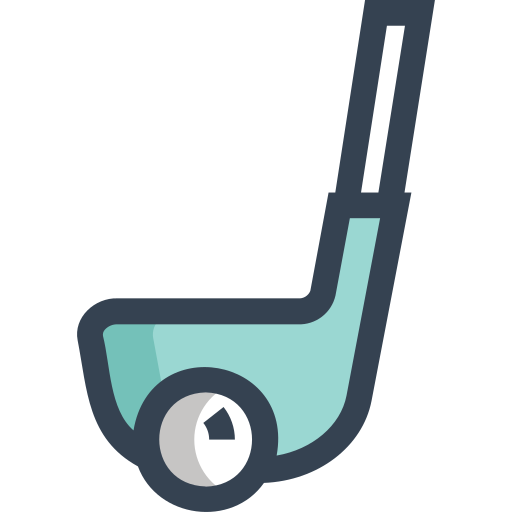 ゴルフ Generic Outline Color icon