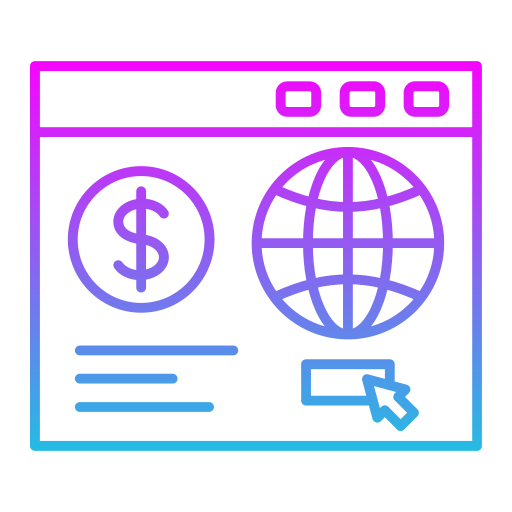 negócio online Generic Gradient Ícone
