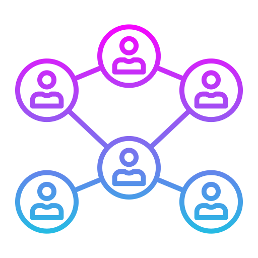 接続性 Generic Gradient icon