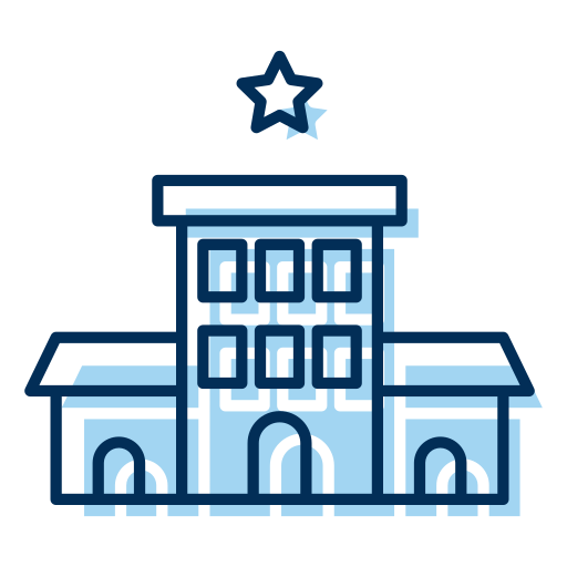 budynek Generic Blue ikona