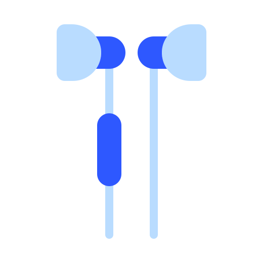 ヘッドホン Generic Blue icon