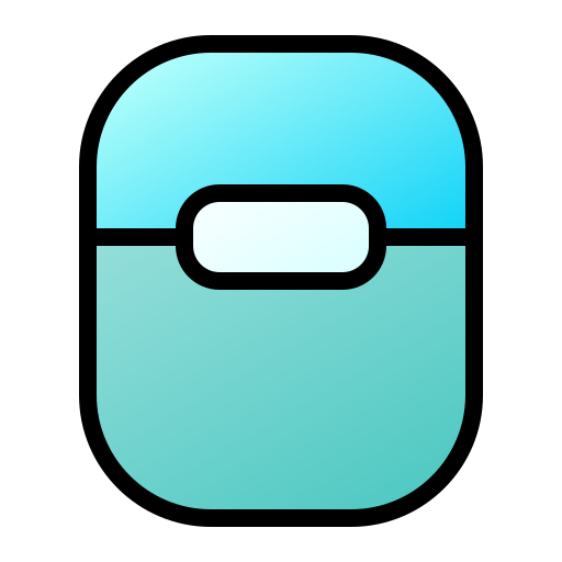 Airpods Generic Outline Gradient icon