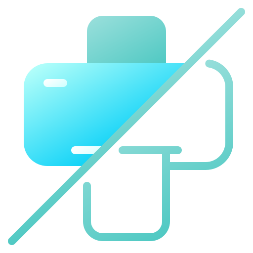 drucker Generic Flat Gradient icon