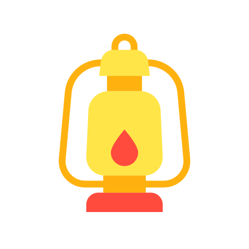 lampara de aceite Good Ware Flat icono