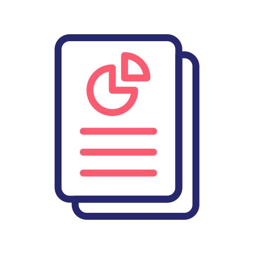 보고서 Generic Outline Color icon