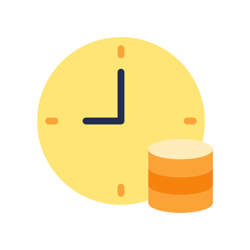 Time is money Good Ware Flat icon