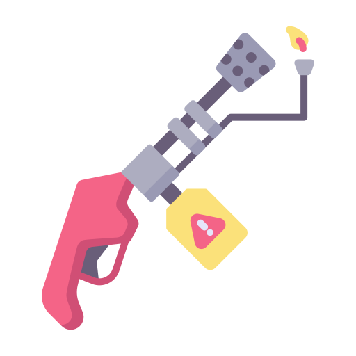 Flame thrower Generic Flat icon
