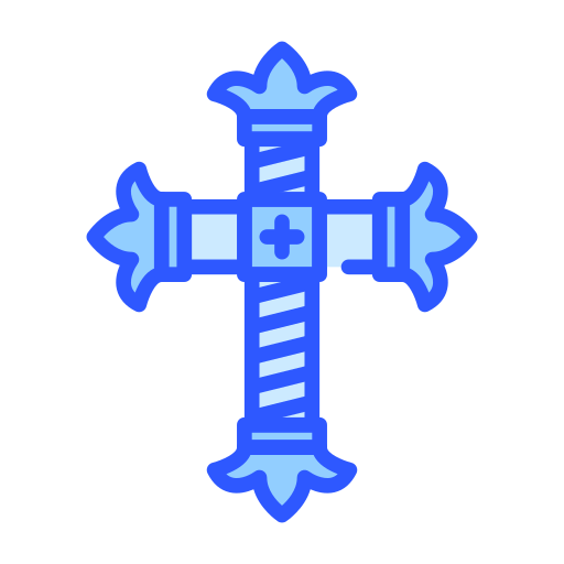 cruz Darius Dan Blue Ícone
