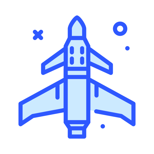 Самолет Darius Dan Blue иконка