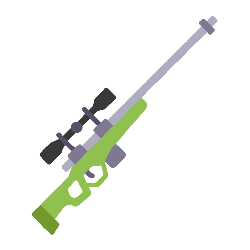 rifle de francotirador Generic Flat icono