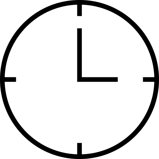 시계 Generic Detailed Outline icon