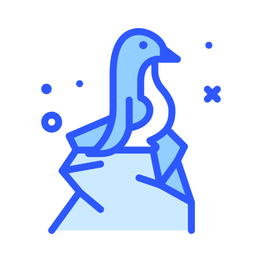 pingüino Darius Dan Blue icono