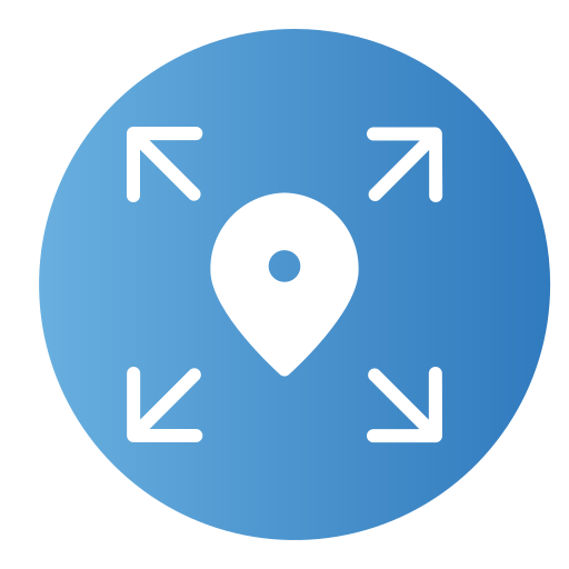 navigation Generic Flat Gradient icon