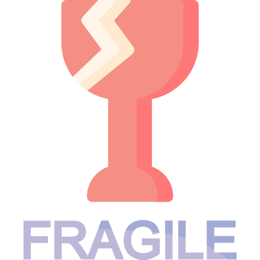 frágil Generic Flat icono