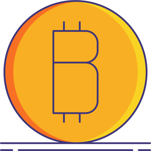 bitcoin Flaticons Lineal Color icon