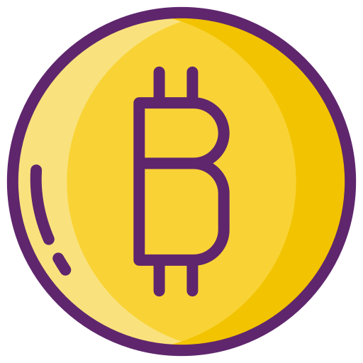 bitcoin Flaticons Lineal Color Icône