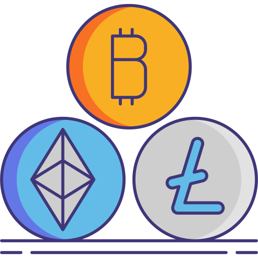 Cryptocurrency Flaticons Lineal Color icon