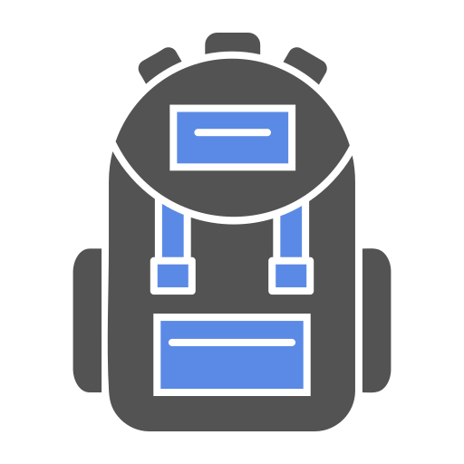 バッグパック Generic Blue icon