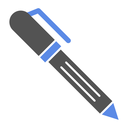 bolígrafo Generic Blue icono