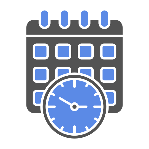 시간표 Generic Blue icon