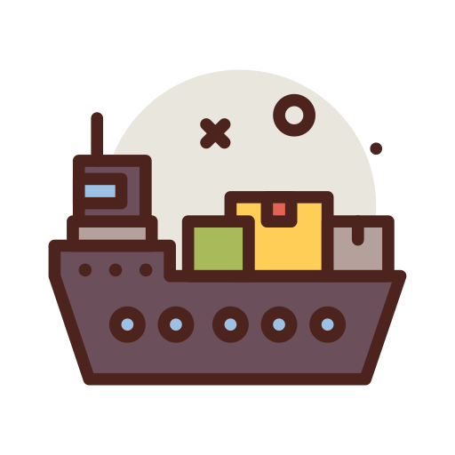 Ship Darius Dan Lineal Color icon