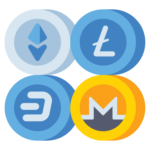 altcoin Flaticons Flat icoon