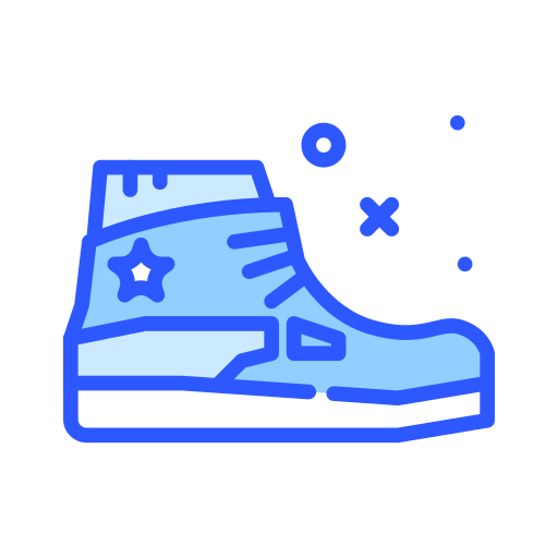 Sneakers Darius Dan Blue icon