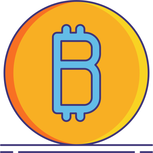 bitcoiny Flaticons Lineal Color ikona