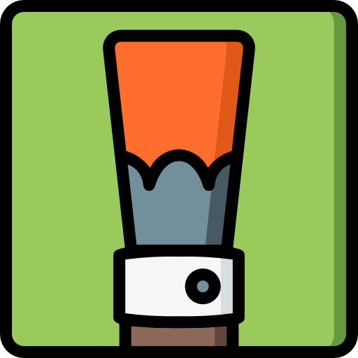 Brush Basic Miscellany Lineal Color icon