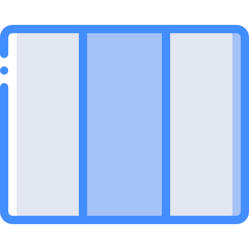 säulen Basic Miscellany Blue icon