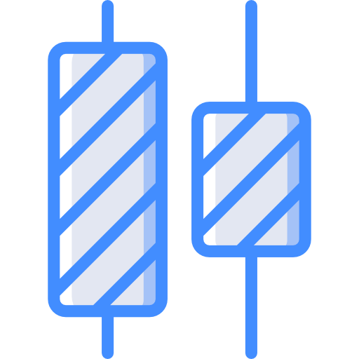 Center alignment Basic Miscellany Blue icon