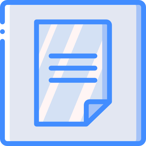 File Basic Miscellany Blue icon