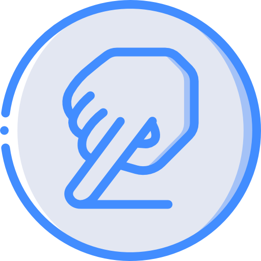 点 Basic Miscellany Blue icon