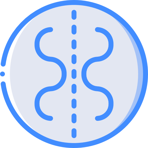 Mirror Basic Miscellany Blue icon
