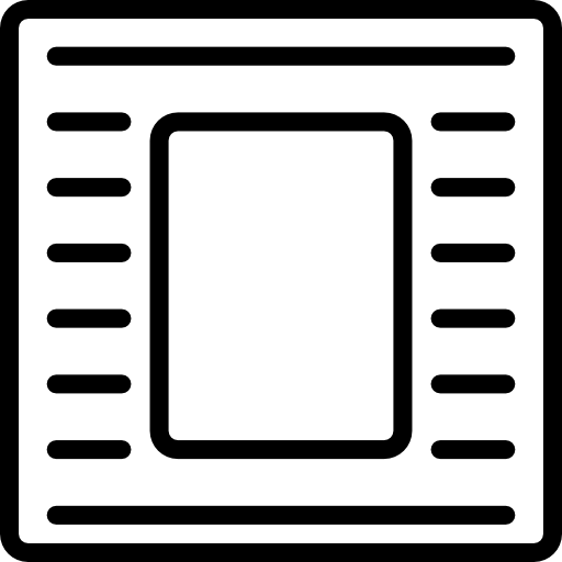 cuadrícula Basic Miscellany Lineal icono