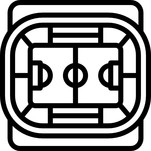 fussballplatz Basic Miscellany Lineal icon