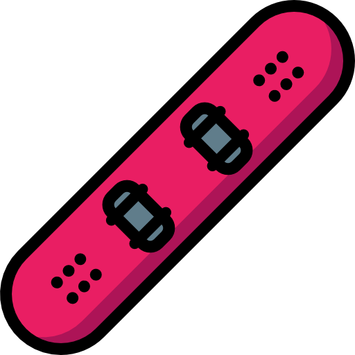 snowboard Basic Miscellany Lineal Color icon