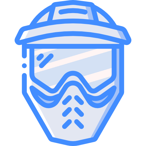 Mask Basic Miscellany Blue icon