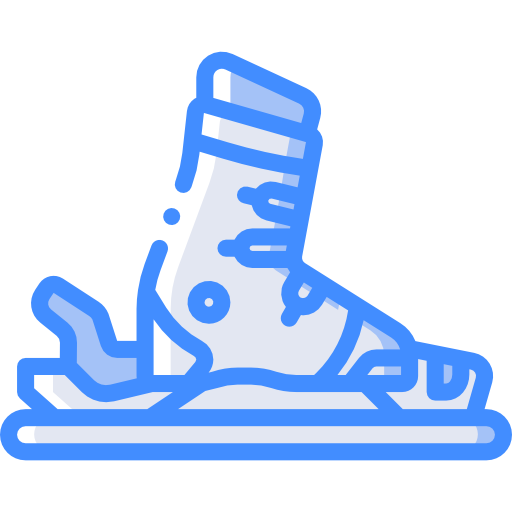 skischoenen Basic Miscellany Blue icoon