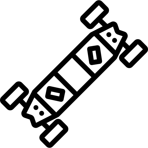 longboard Basic Miscellany Lineal icono