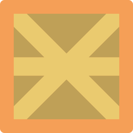 Crate Basic Miscellany Flat icon