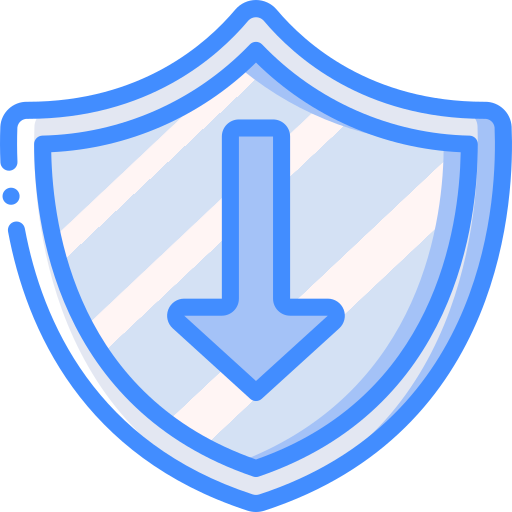 Shield Basic Miscellany Blue icon