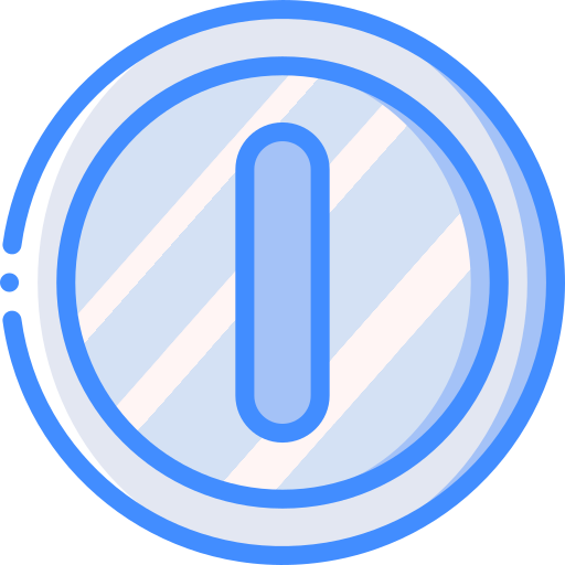 münze einwerfen Basic Miscellany Blue icon