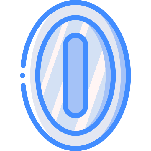 munt inwerpen Basic Miscellany Blue icoon