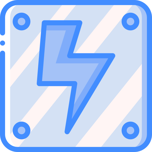 block Basic Miscellany Blue icon