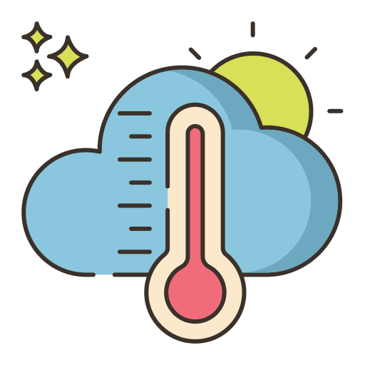 Climate Flaticons Lineal Color icon